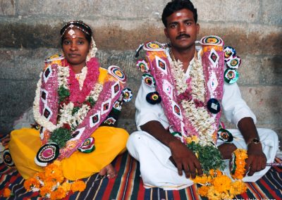 Hindu Bride and Groomj, India-1