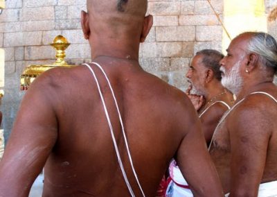 Brahmin Priests, Srirangham Temple, Tamil Nadu